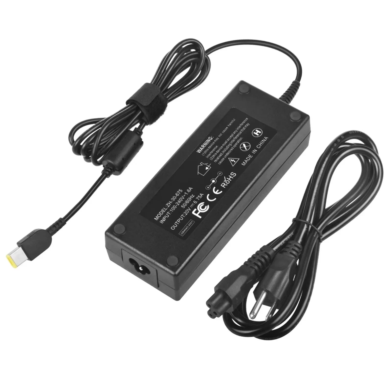 '-Geek 135W  Adapter Charger for Lenovo -70 -80 -70 Power Cord 20V 6.75A
