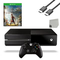 Microsoft Xbox One Original 500GB Gaming Console Black  Cable With Assassin's Creed Odyssey Game   Bundle Like New