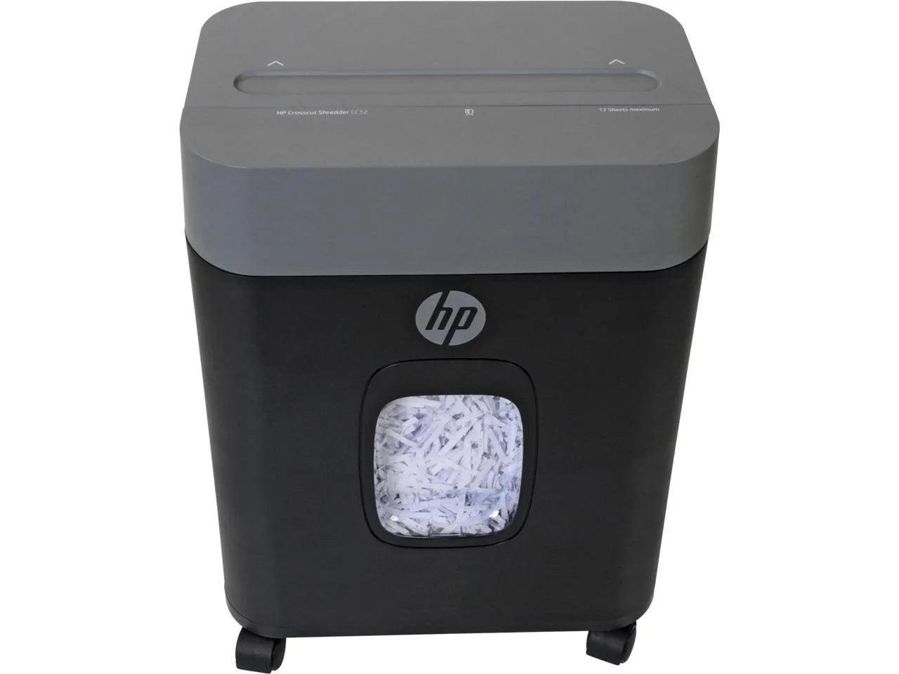 Royal  Paper Shredder - Cross Cut - 12 Per Pass - for shredding Paper, Staples, Credit Card, Envelope - 8.75" Throat - 2 Minute Run Time - 30 Minute Cool Down Time - 3.40 gal Wastebin Capacit