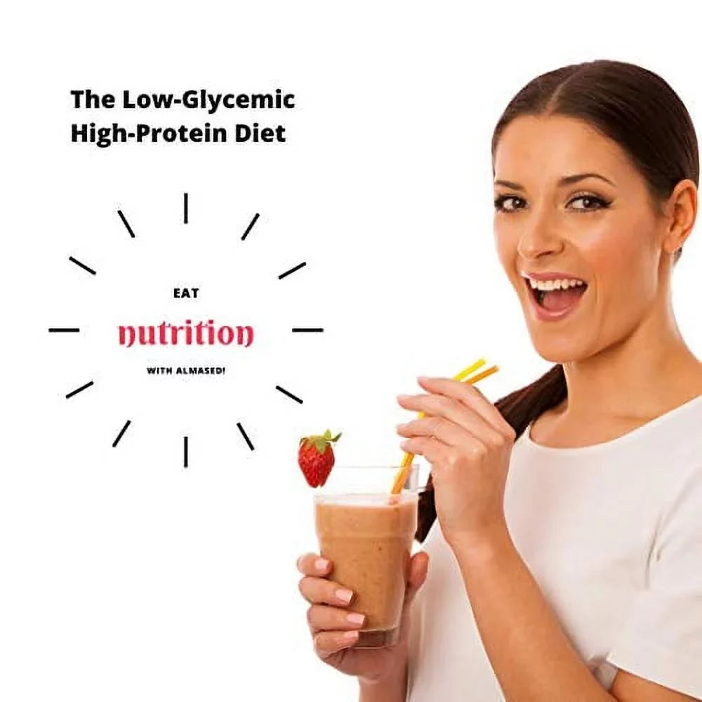 Almased Meal Replacement shakes – Gluten-Free, non- Weight Loss Powder – Vanilla Flavor, 17.6 oz (2 pack)
