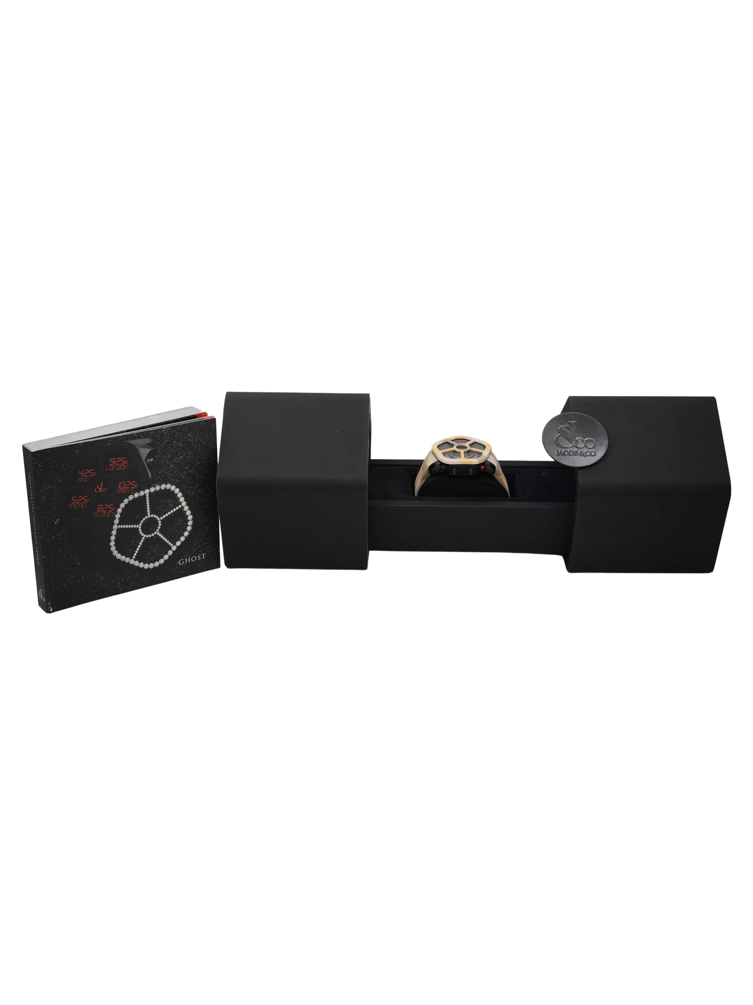 Jacob & Co. Ghost Carbon Bezel Camouflage Quartz Mens Watch .11...