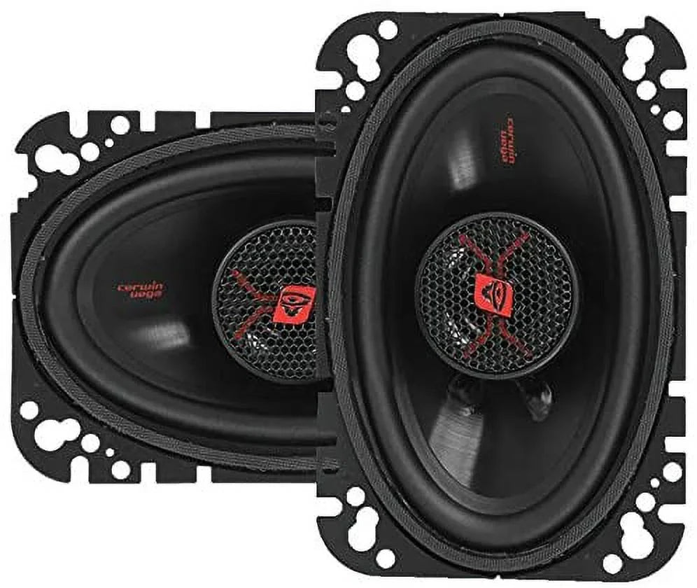 '-   () Series 2-Way Coaxial Speakers (4" x 6", 275 Watts max)