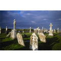 Graveyard Clonmacnoise County Offaly Ireland Poster Print by Gareth McCormack - 18 x 12