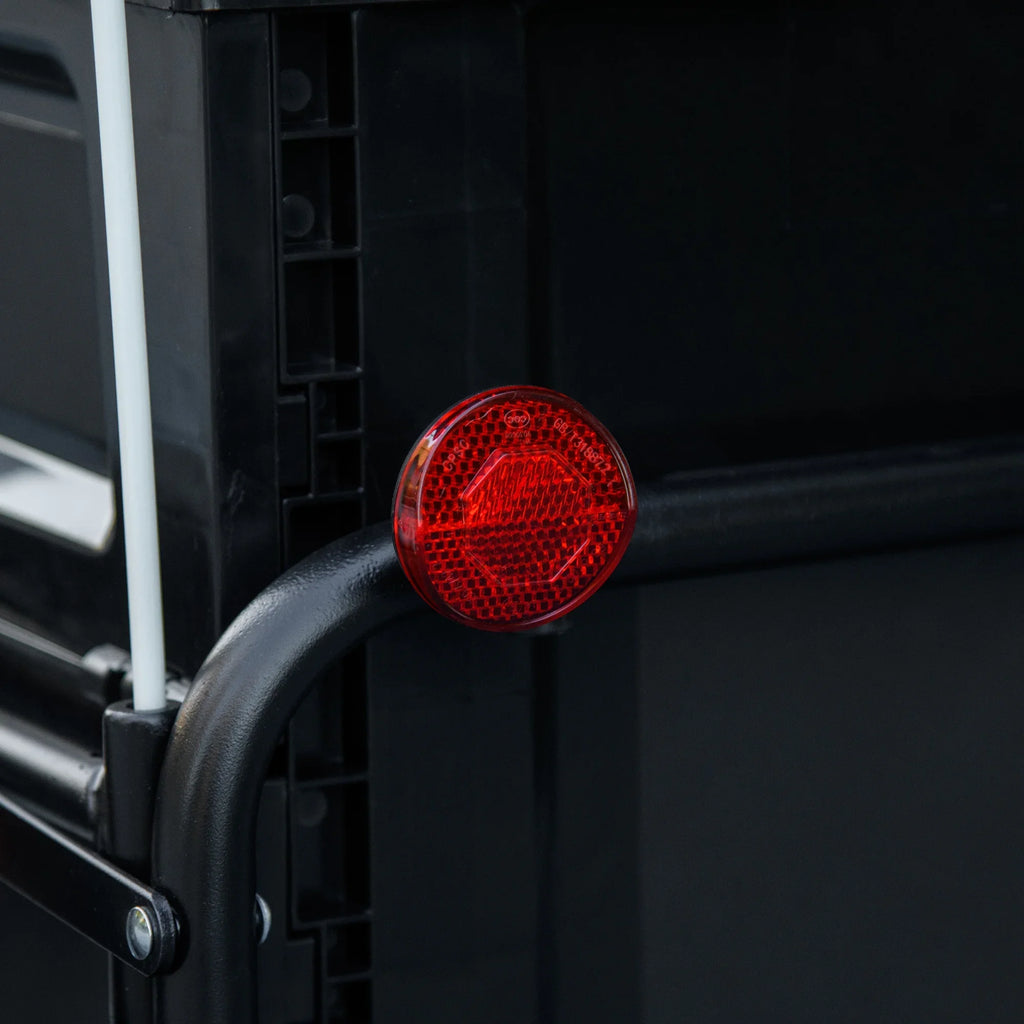 Aosom Bike Trailer Wagon with Removable Storage Box, No Bottom