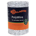 Gallagher  0.06 in.  656 ft. Polywire- Ultra White