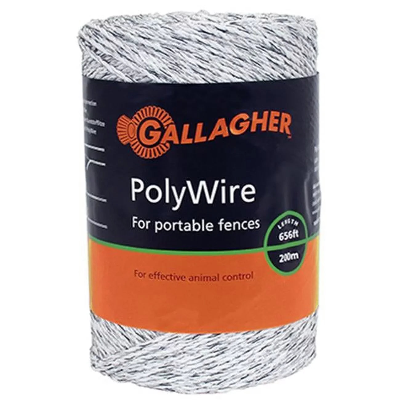 Gallagher  0.06 in.  656 ft. Polywire- Ultra White