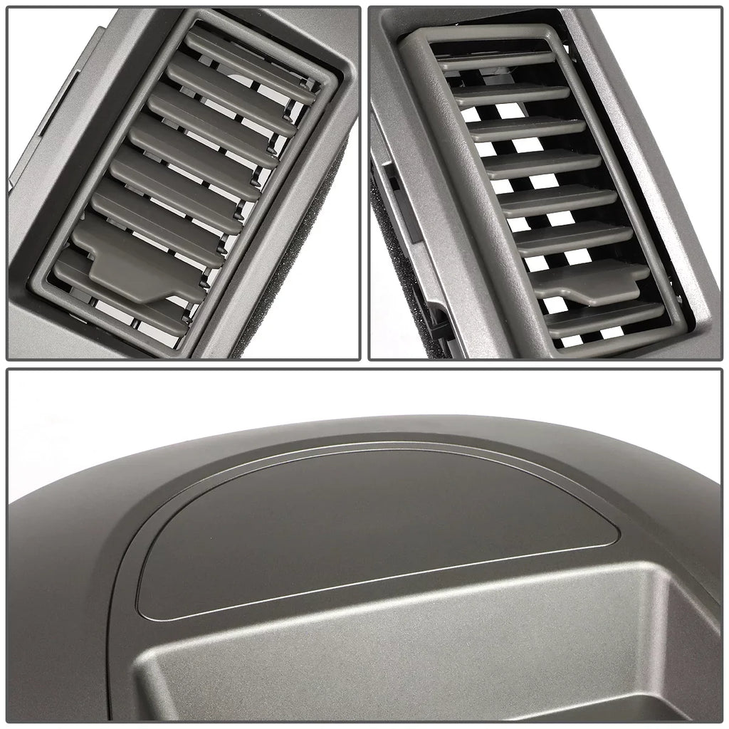 Motoring --0163 For 2004 to 2006 Nissan Titan Armada   Factory Style Instrument Panel Lid Console Panel Bezel without Center Speaker 05
