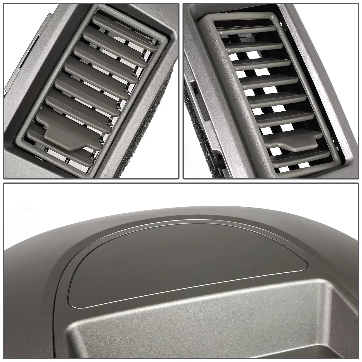 Motoring --0163 For 2004 to 2006 Nissan Titan Armada   Factory Style Instrument Panel Lid Console Panel Bezel without Center Speaker 05
