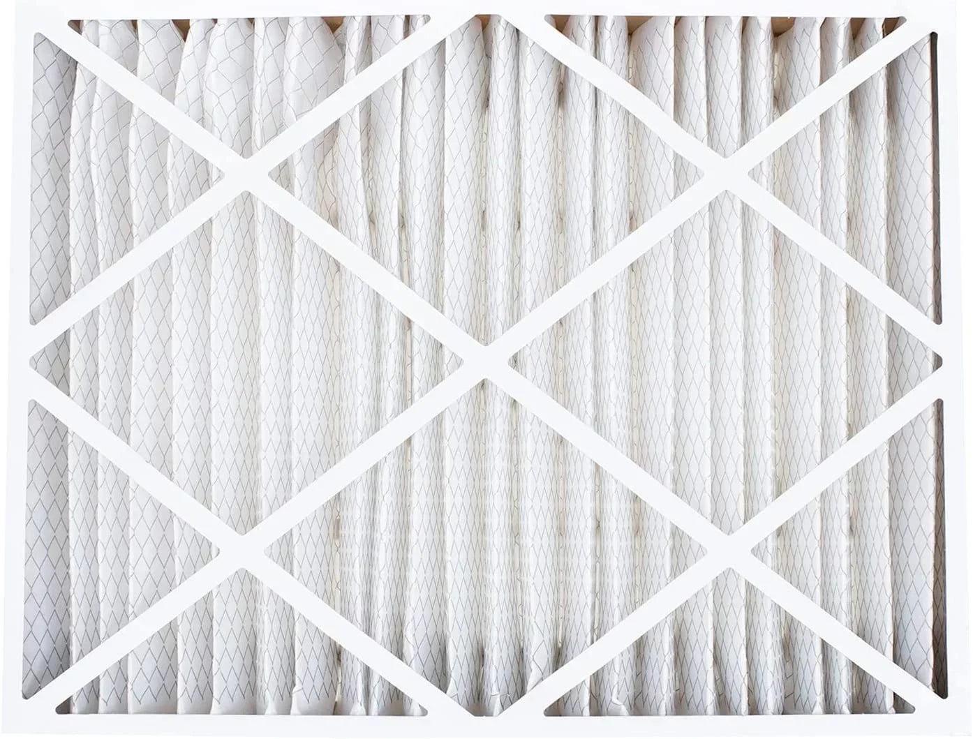 Filterbuy 20x25x6  8 Pleated   Furnace Air Filters for Aprilaire Space-Gard 201/2200 / 2250 (2-Pack)