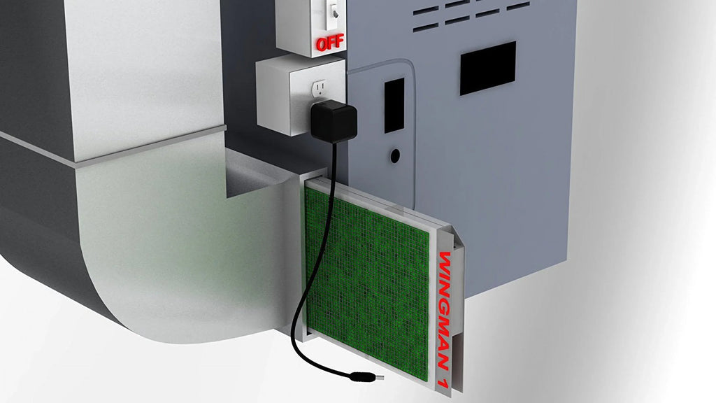 16x20x1 Electronic Air Filter Including Year Supply of Replacement Pads - Homeowner Installed- Simply Replace Your Current  Furnace Air Filter and   !