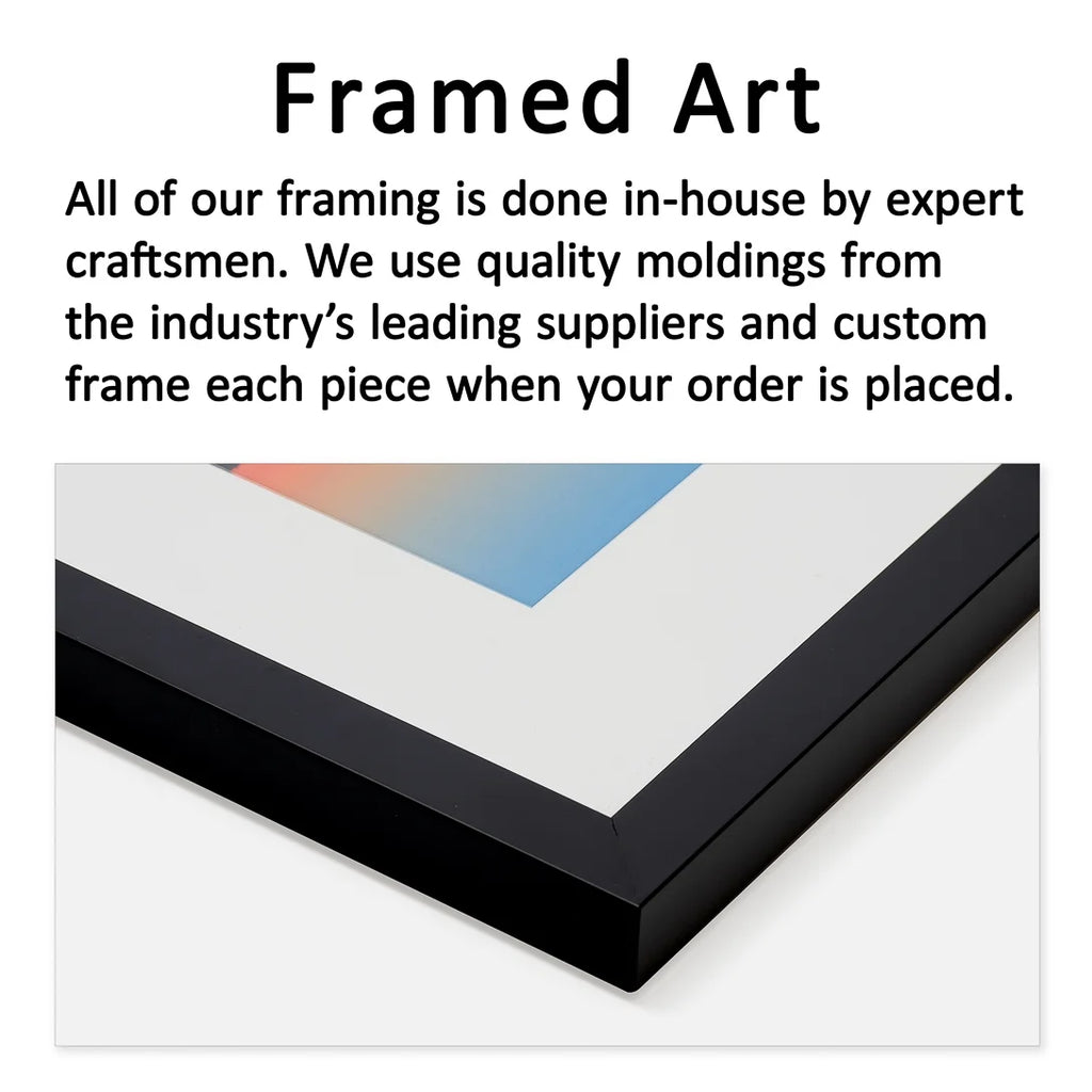 Historic Framed Print, Panorama of Denver - 2, 17-7/8" x 21-7/8"