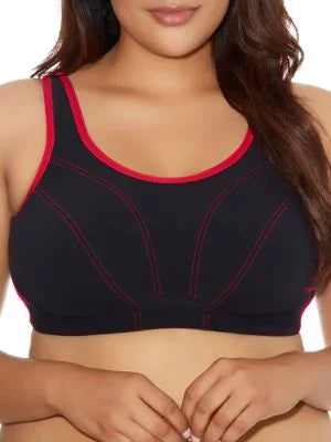Goddess Womens Mid-Impact Wire-Free Sports Bra Style-