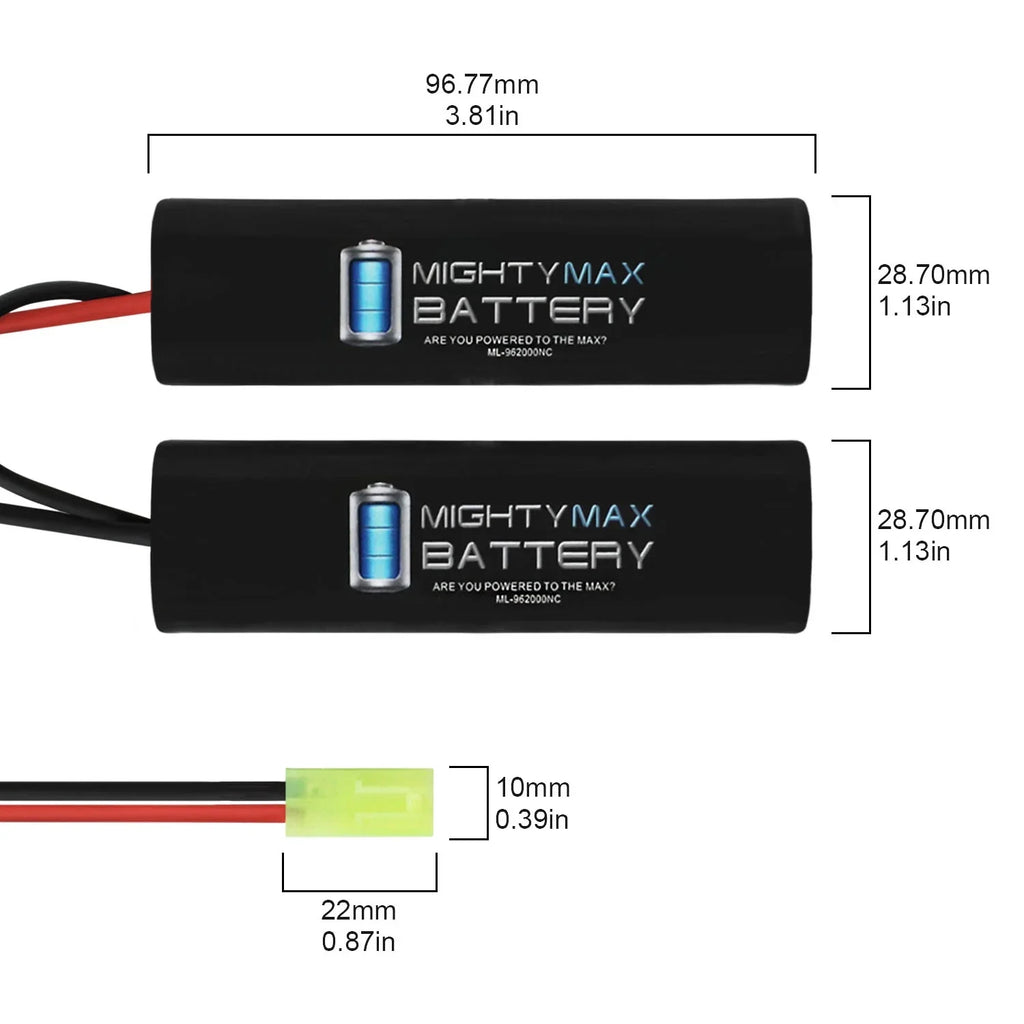 9.6V 2000mAh NiMH     -4