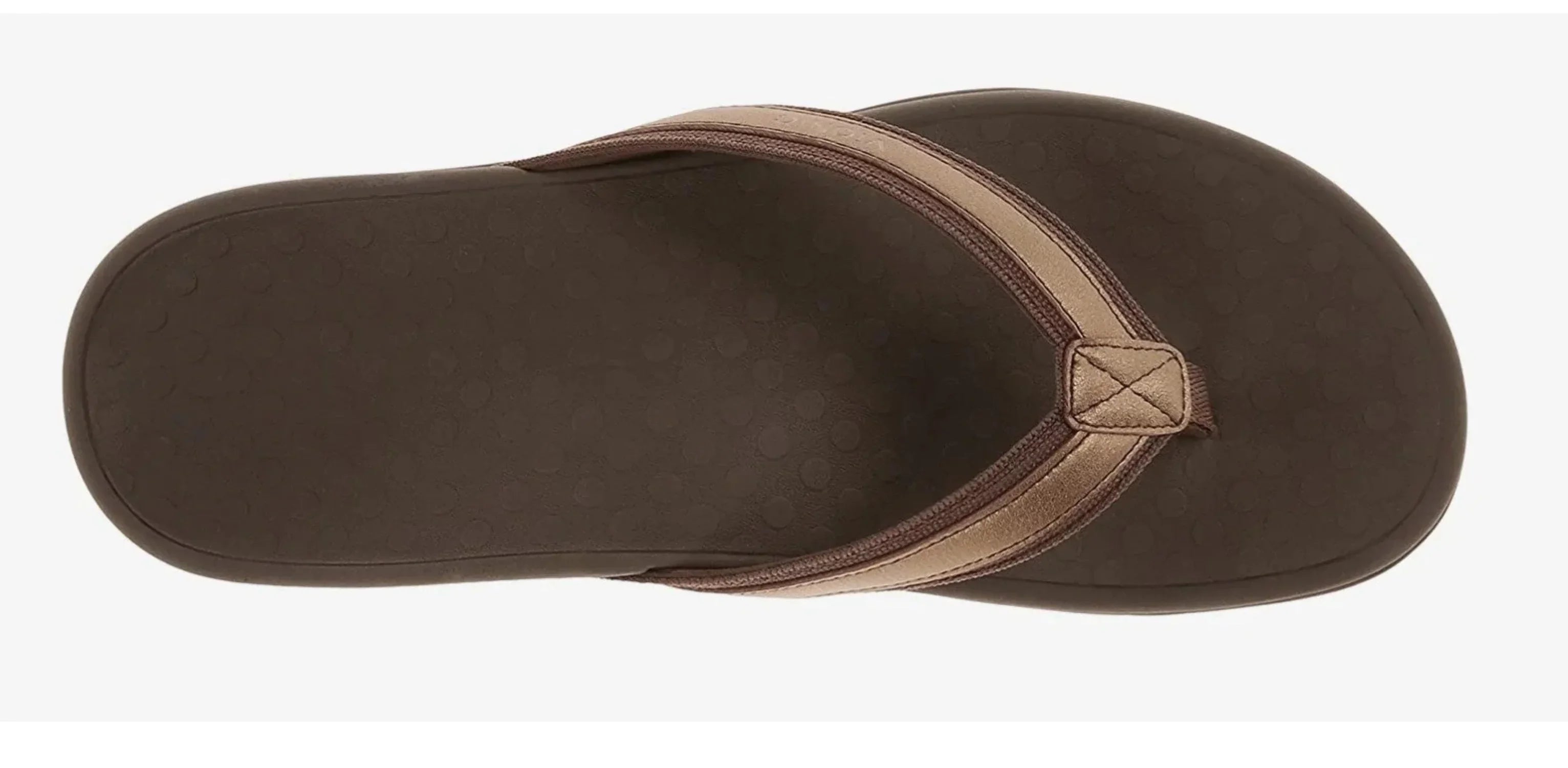 Vionic   Bronze Mettallic Women's Flip Flop Sandals
