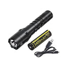 Combo: Nitecore   Tactical  Flashlight -  -  - 1100 Lumens w/ Battery +Free Eco-Sensa  Cord