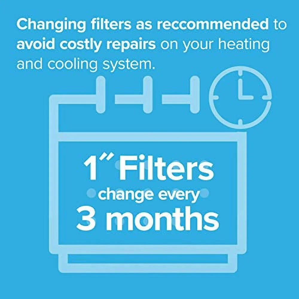 Filtrete 10x20x1,  Furnace Air Filter,  1500, Healthy Living Ultra Allergen, 6-Pack (exact dimensions 9.81 x 19.81 x 0.78)