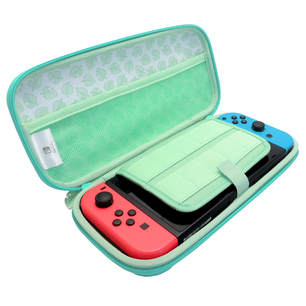 Hori - Animal Crossing Edition,Nintendo Switch and Nintendo Switch Lite, Premium Video Game Vault Case