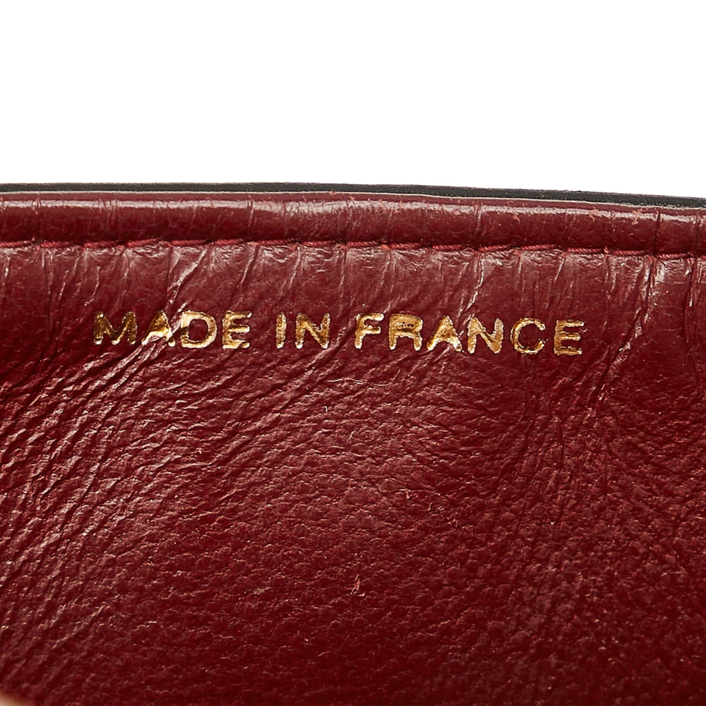 Pre-Owned Chanel Small Classic Double Flap Bag Lambskin Leather Black Shoulder Bag Women (Good)