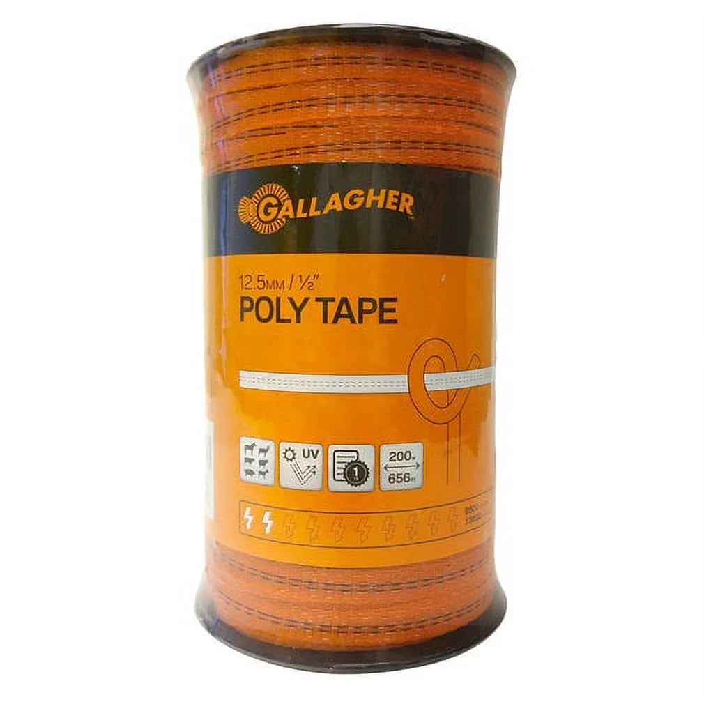 Gallagher  0.06 in.  656 ft. Polytape- Orange