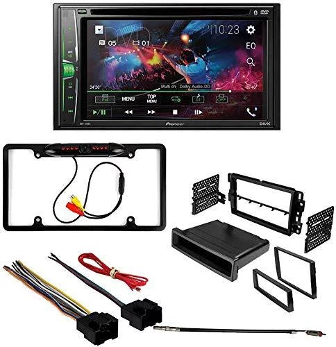 Bundle for 2007-2009 Chevrolet Equinox / Pioneer -241EX Double  Car Stereo with Bluetooth/Backup Camera/Installation Kit/in-Dash / / 6.2" Touchscreen Digital Media Receiver