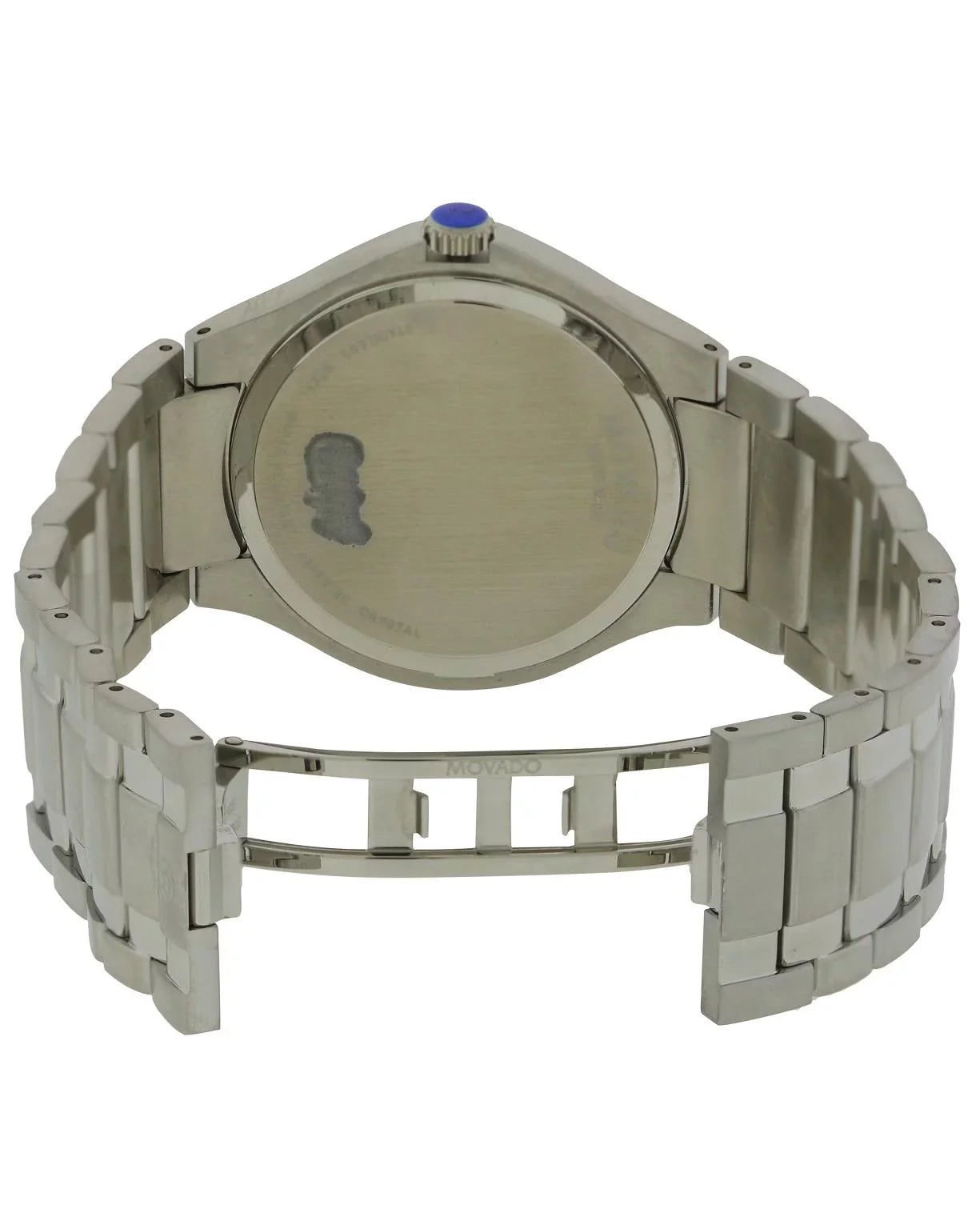 Movado Collection Black Dial Stainless Steel Men's Watch 0606781
