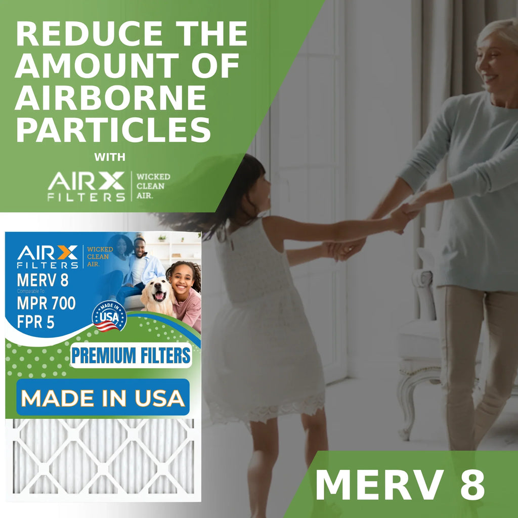 14x18x1 Air Filter  8 Comparable to  700 &  5 Electrostatic Pleated Air Conditioner Filter 6 Pack   Premium  Made 14x18x1 Furnace Filters by     .