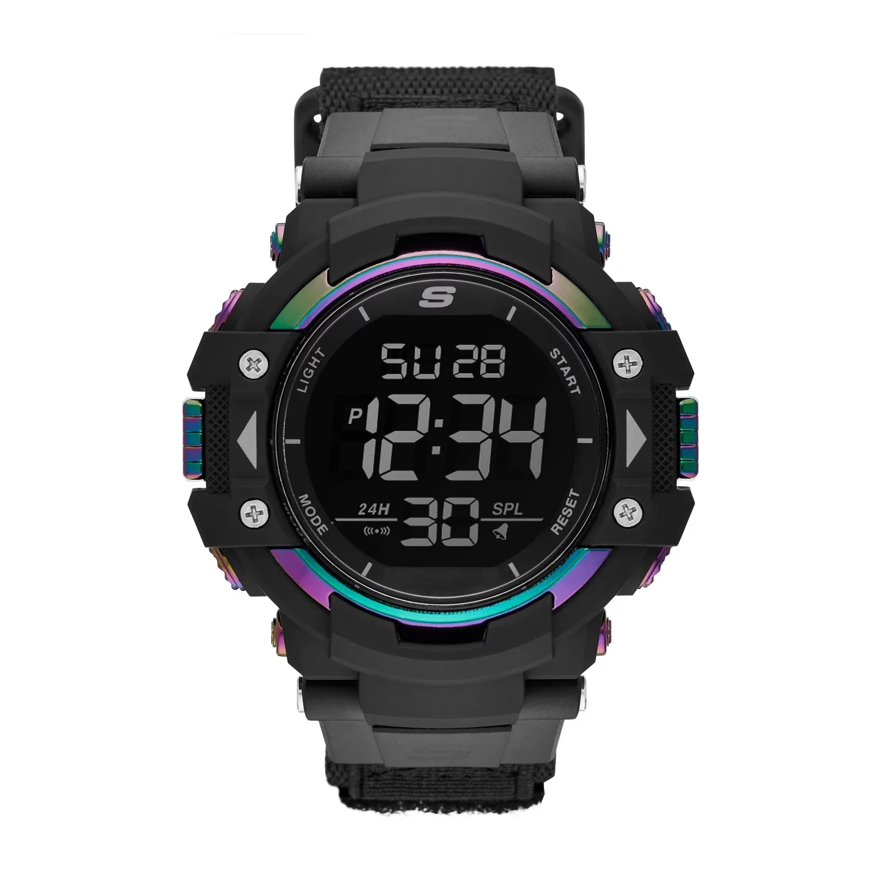 Skechers Mens Digital Chronograph Fastwrap Strap ()