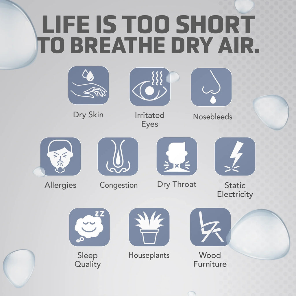 Pure Guardian 30-Hour 0.80 Gal. Cool Mist Ultrasonic Humidifier with Aroma Tray, 330 Sq. ft.