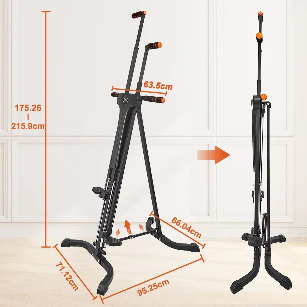 Relife  Sports Vertical Climber Exercise Machine for Home Gym with  Display 5 Levels Adjustable