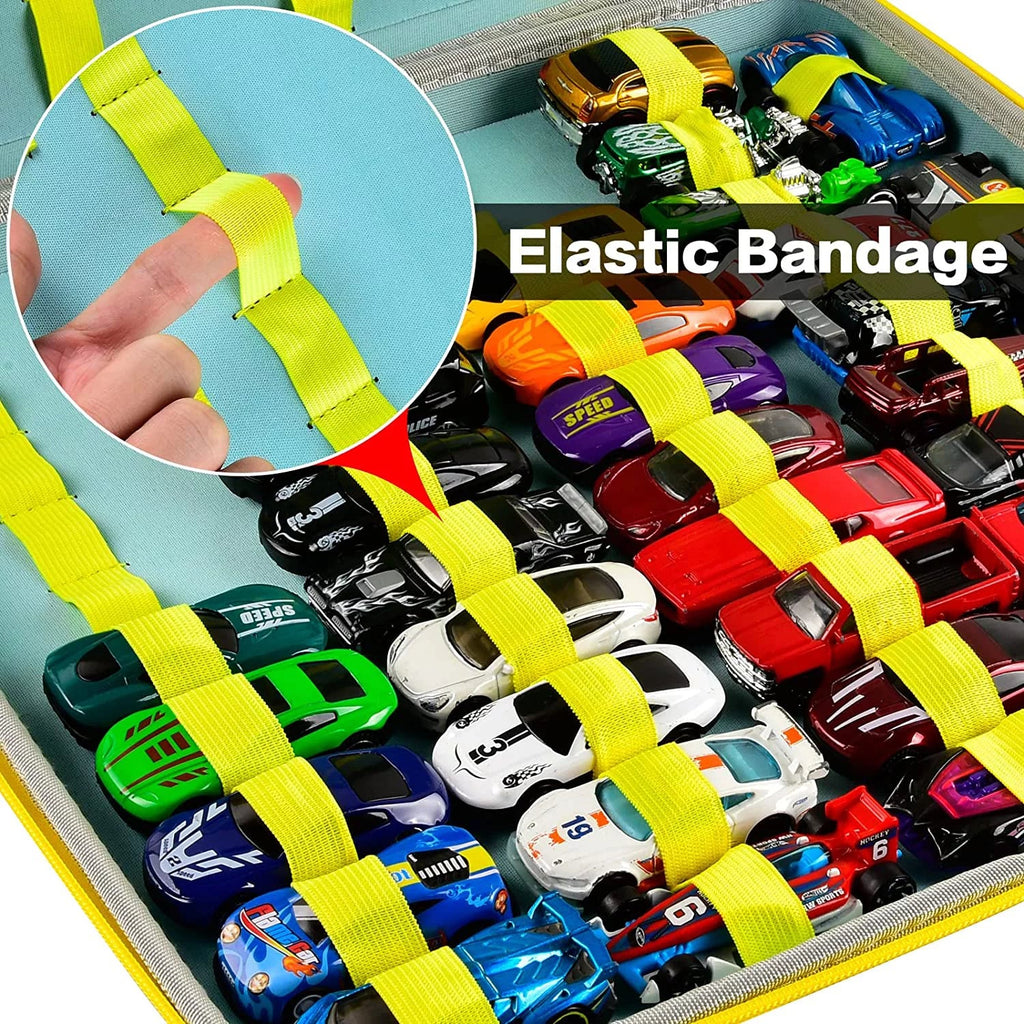 Toy Storage Organizer Case, 88 Car Display Carrying Container Holder (Box Only)