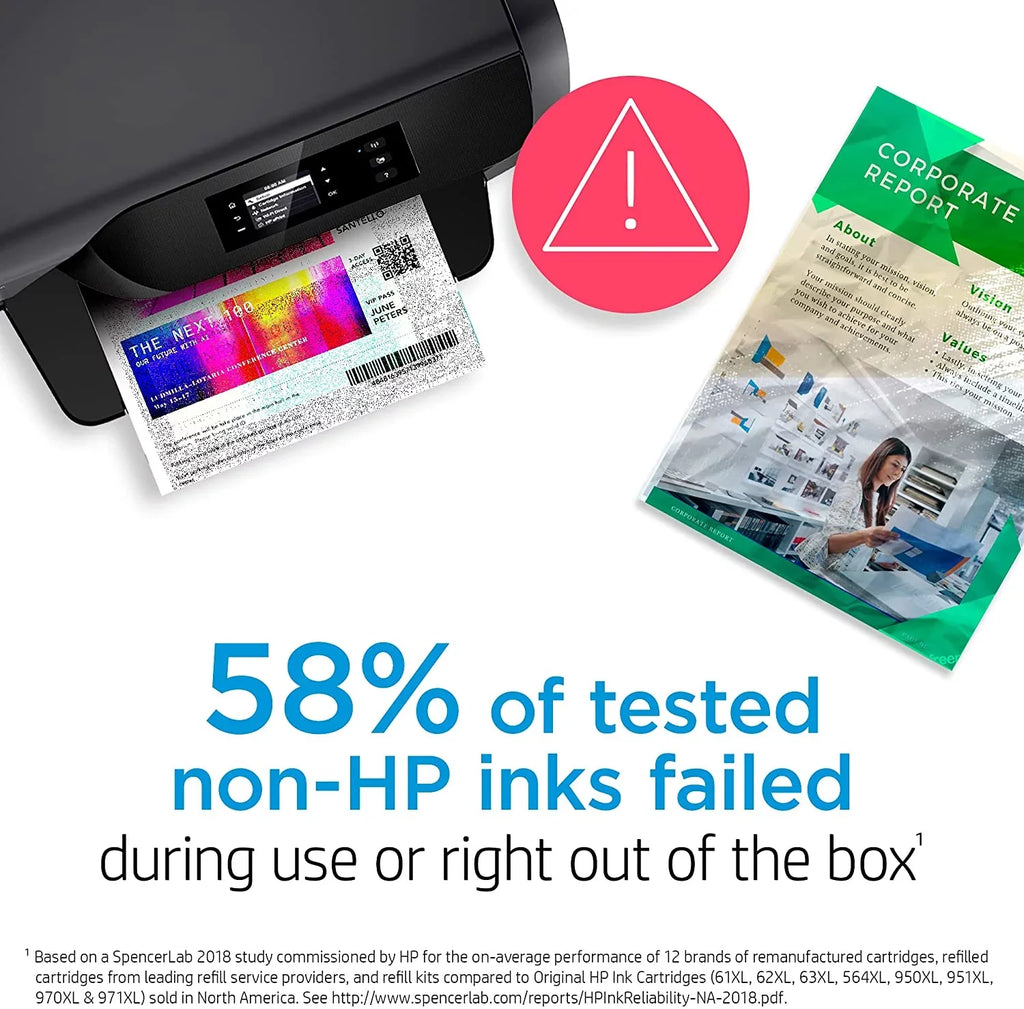63 Black and Color Ink Cartridges (‎#140) Combo