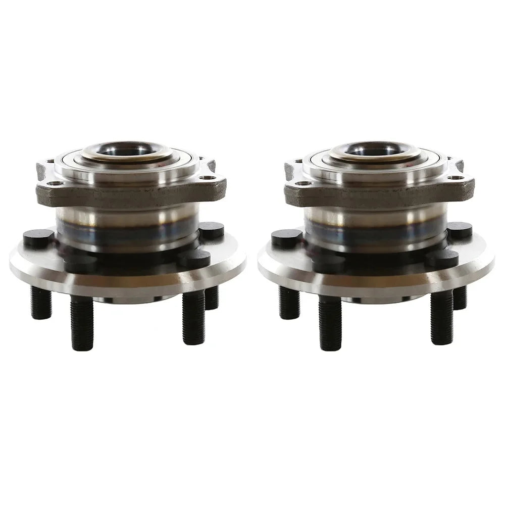 AutoShack Rear Wheel Hub Bearing Set of 2 Driver and Passenger Side Replacement for 2005-2008 Dodge Magnum 2006-2009 Charger 2005-2009 Chrysler 300 2.7L 3.5L 5.7L 6.1L     5-Lug