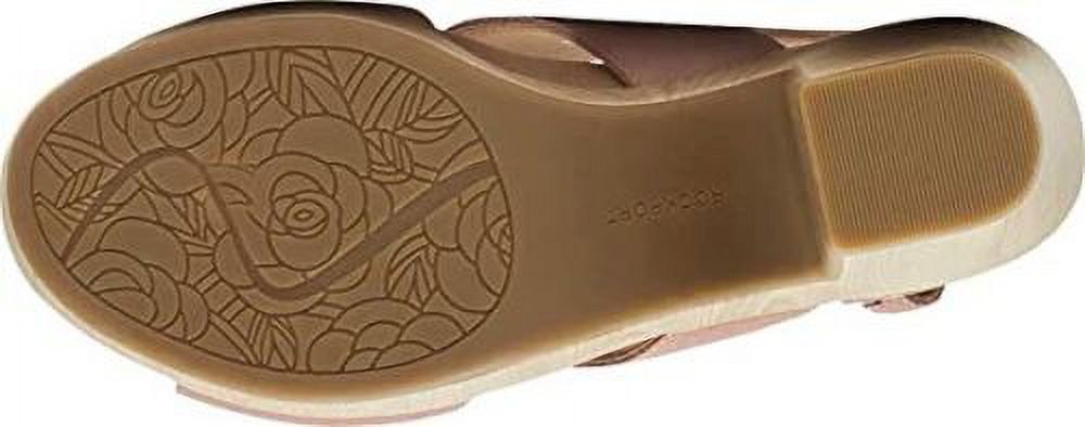 Rockport Vivienne Size  9   Women's Suede Slingback Sandals Light Rose