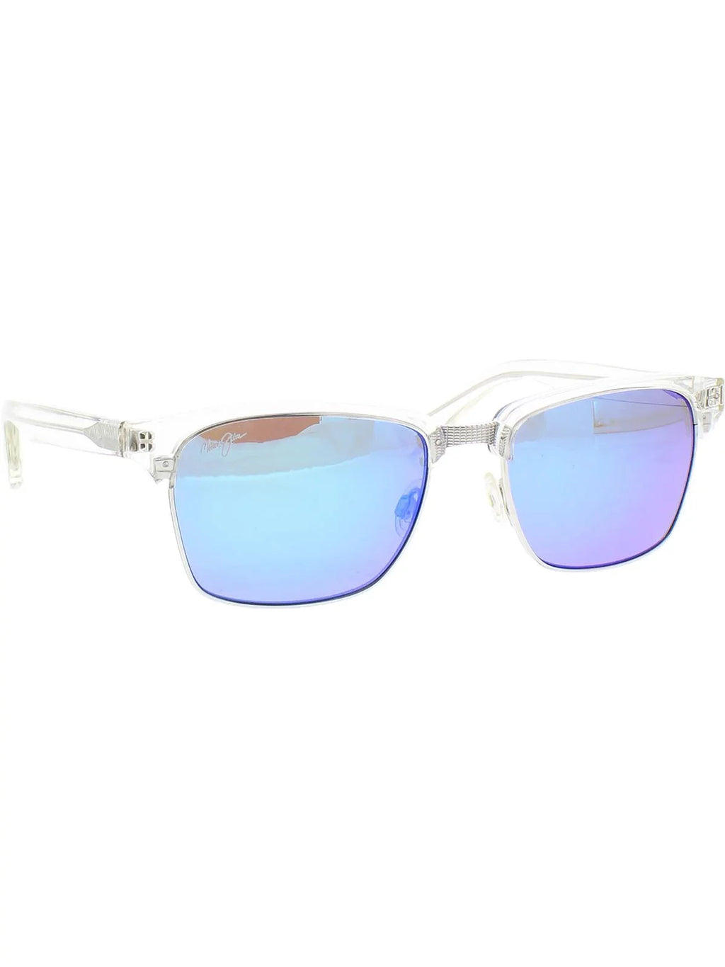 Maui Jim Kawika Blue Hawaii Square Unisex Sunglasses -05CR 54