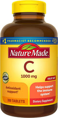 Nature Made Vitamin  1000 mg, Dietary Supplement for Immune Support, 300 Tablets, 300 Day Supply