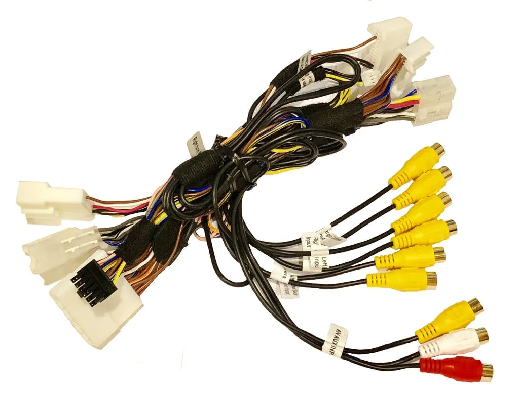 Crux - Multi View Integration Interface with / Input and Side Mirror Mounted Cameras for Toyota Tundra