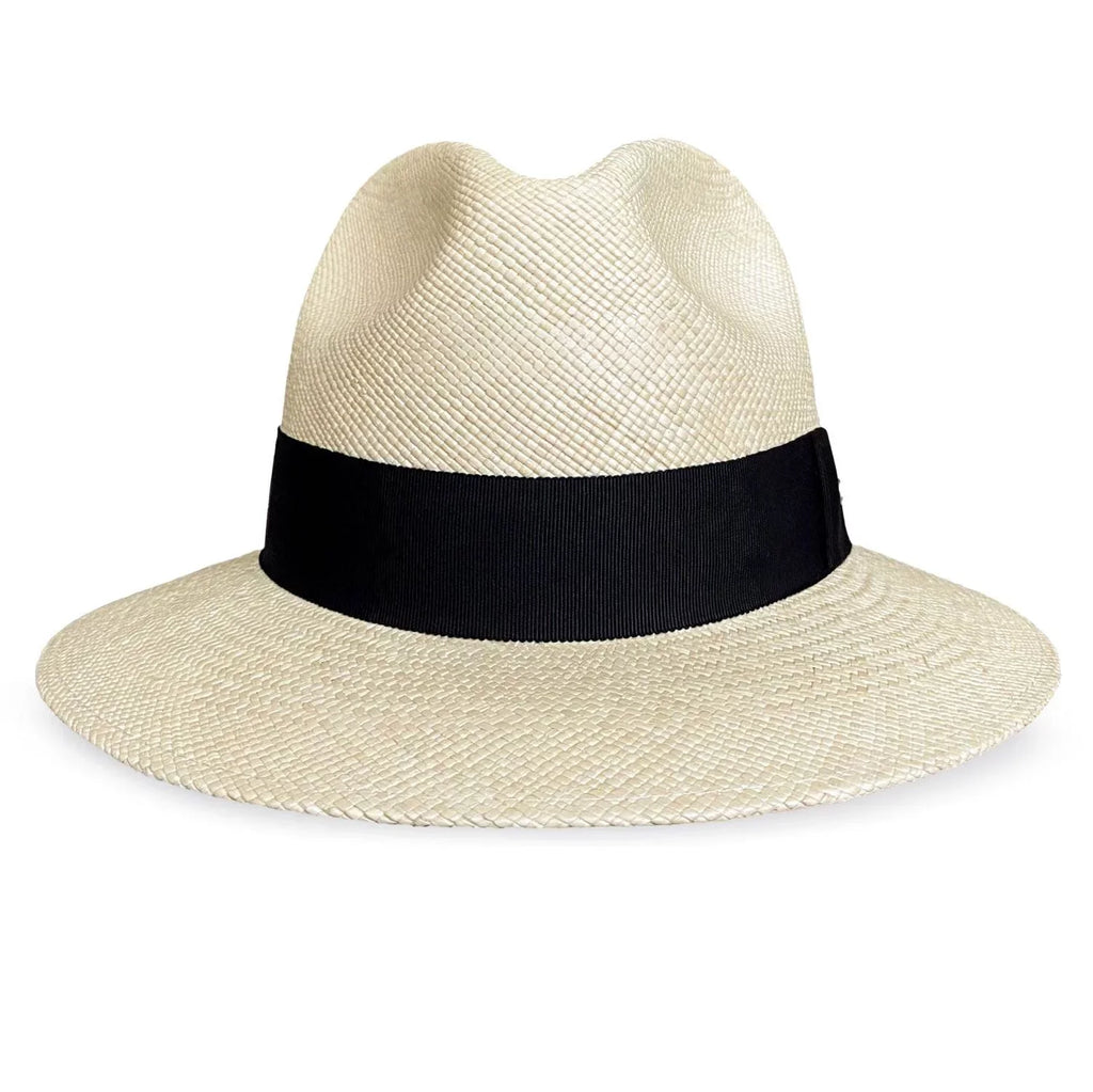 Panama Jack Premium Safari Straw Hat - Handwoven, Lightweight & Breathable, 2 5/8" Brim (-Large)