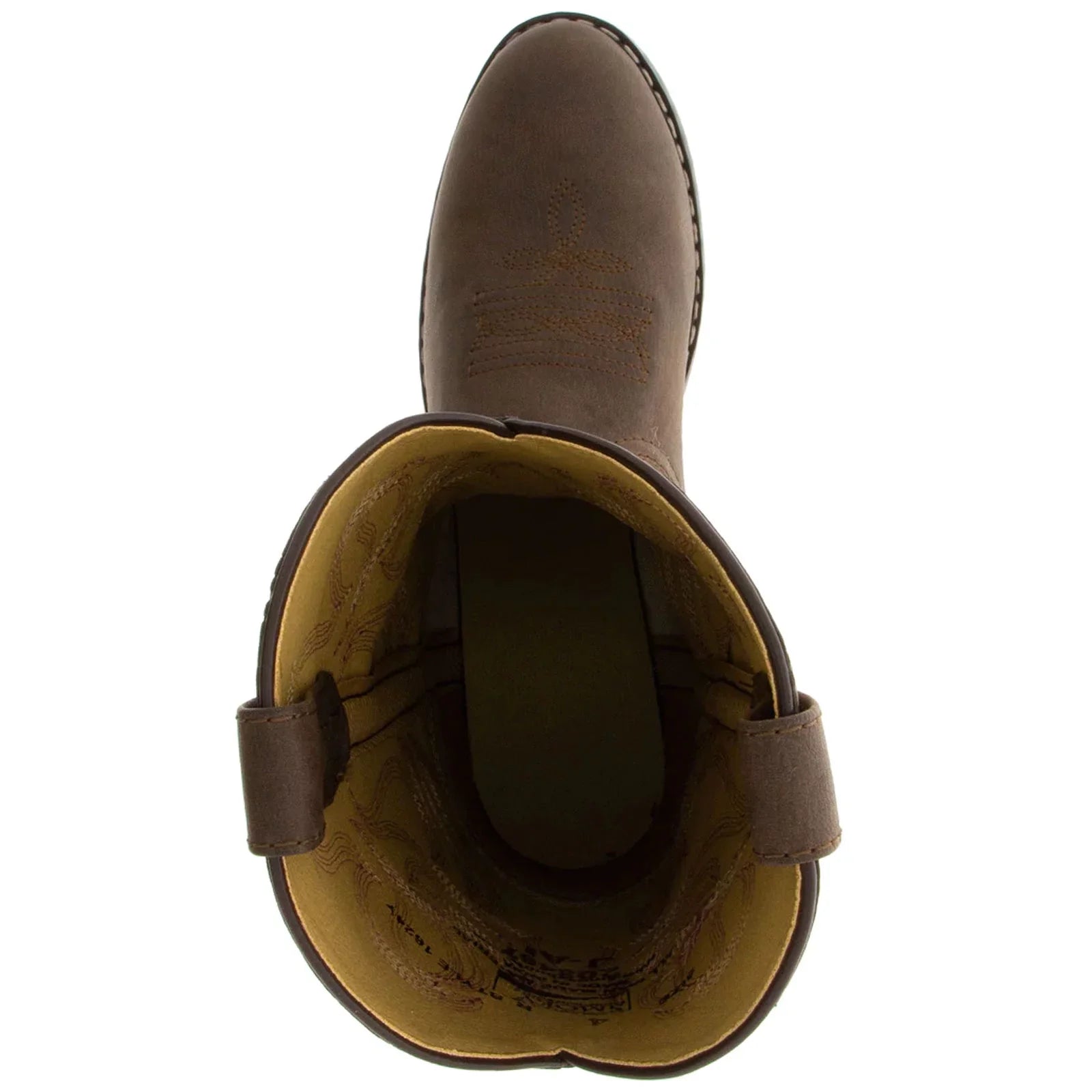 Kids Monterey Western Boots, Color: Brown, Size: 10.5, Width:  (1624C-10.5R)