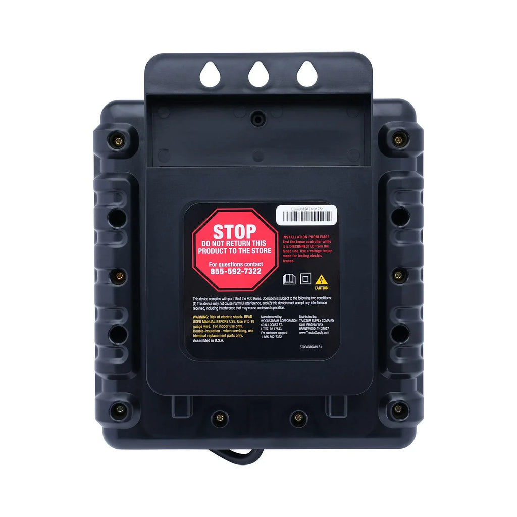 American FarmWorks 0.7 Joule 15-Mile -Powered Low Impedance Electric Fence Charger