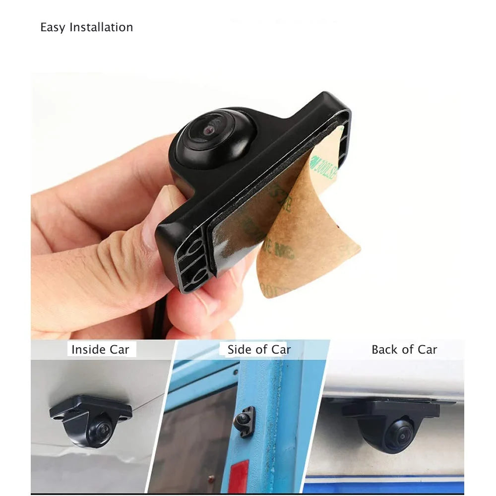 8- Mobile  Backup Camera System 10"  Screen Remote Monitor on  Phone  WiFi 4G 1080P  Vehicle Car   Video Recorder with Mini Large View Angle Car Cameras for Truck//Bus
