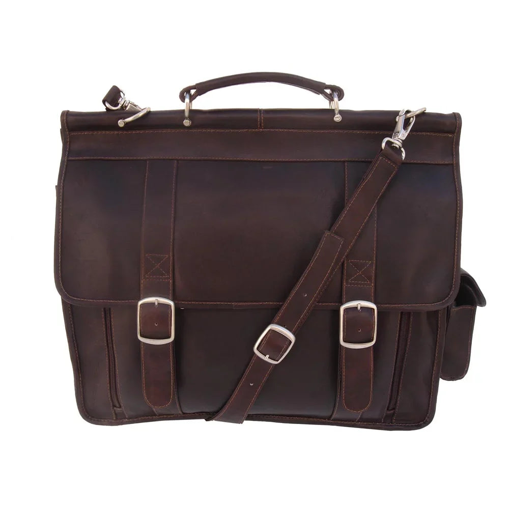 Piel Leather European Briefcase