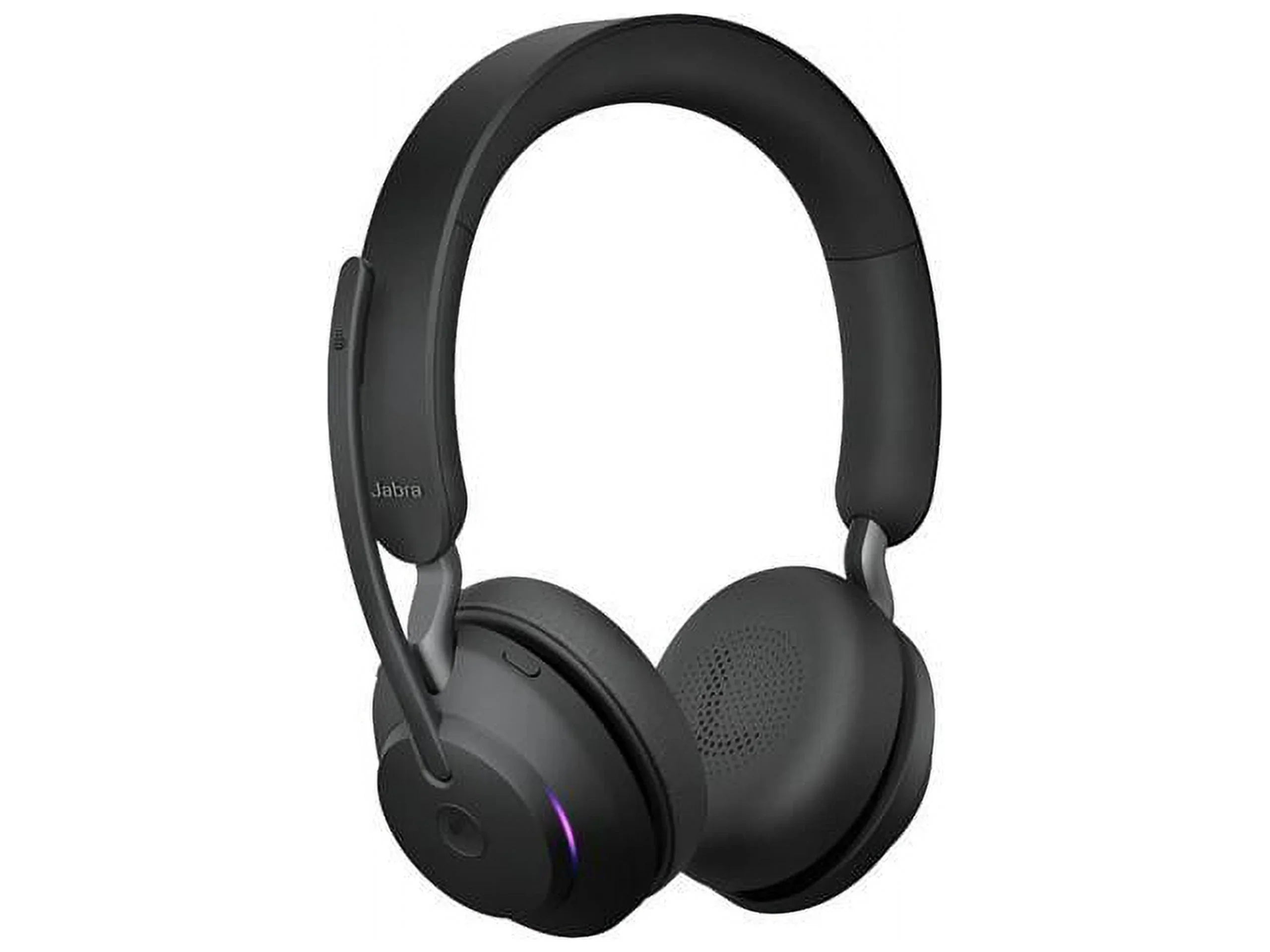 Jabra Evolve2 65 - -  Stereo with Charging Stand - Connector Circumaural Headset - Black