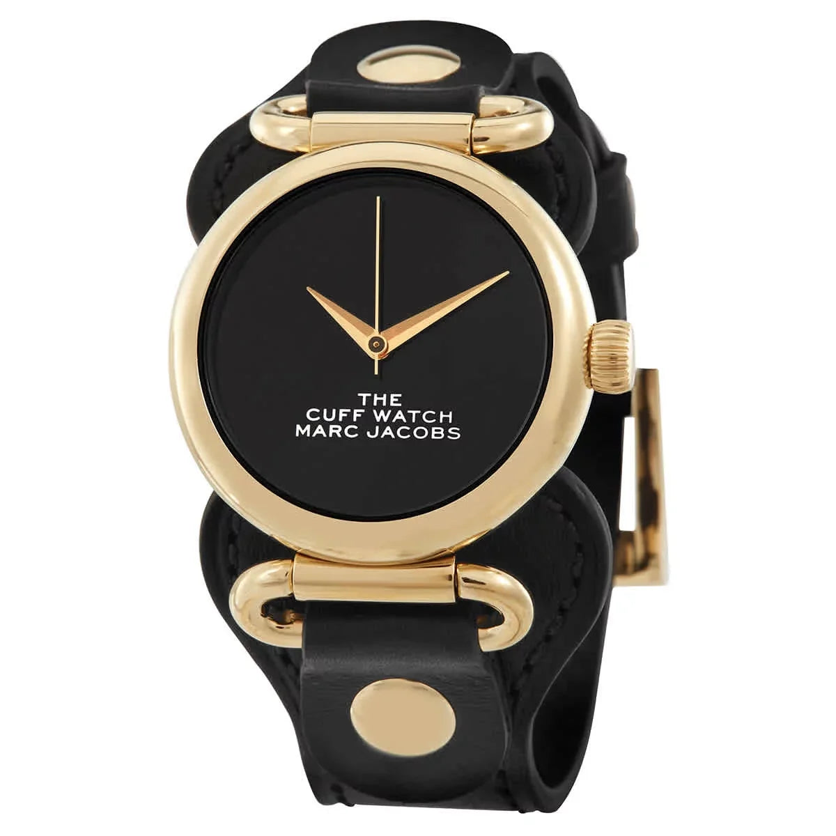 Marc Jacobs The Cuff Quartz Black Dial Ladies Watch