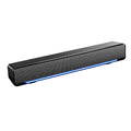 Andoer -196  Wired Computer Speaker Bar Stereo Subwoofer Powerful  Player Bass Surround Sound Box 3.5mm Audio Input for  Laptop Smartphone Tablet