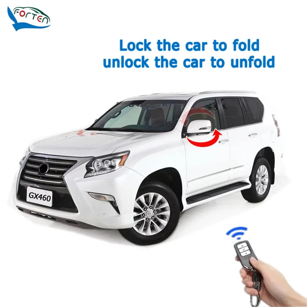 Car Auto Window Closer Open Side Mirror Folder Unfold and Speed Lock Kit Device for Lexus  2020 2021 2022