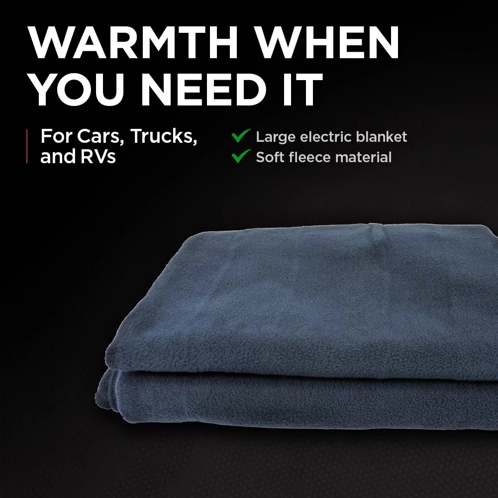 Schumacher Heated Blanket for Cars, Trucks and RVs– 12V