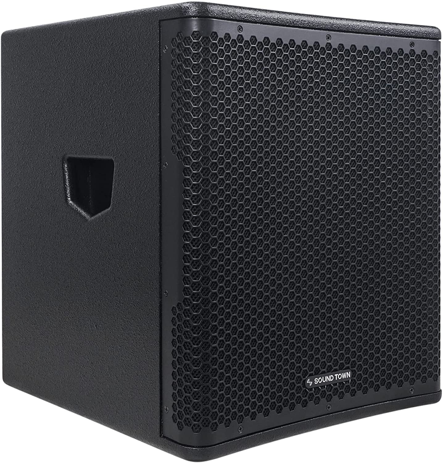 Sound Town  Series 15" 1400W Powered / Subwoofer with Class- Amplifier,  and Selectable  Output Modes, 4" Voice Coil, 100 oz Magnet, Birch Plywood, Black (-15SPW)