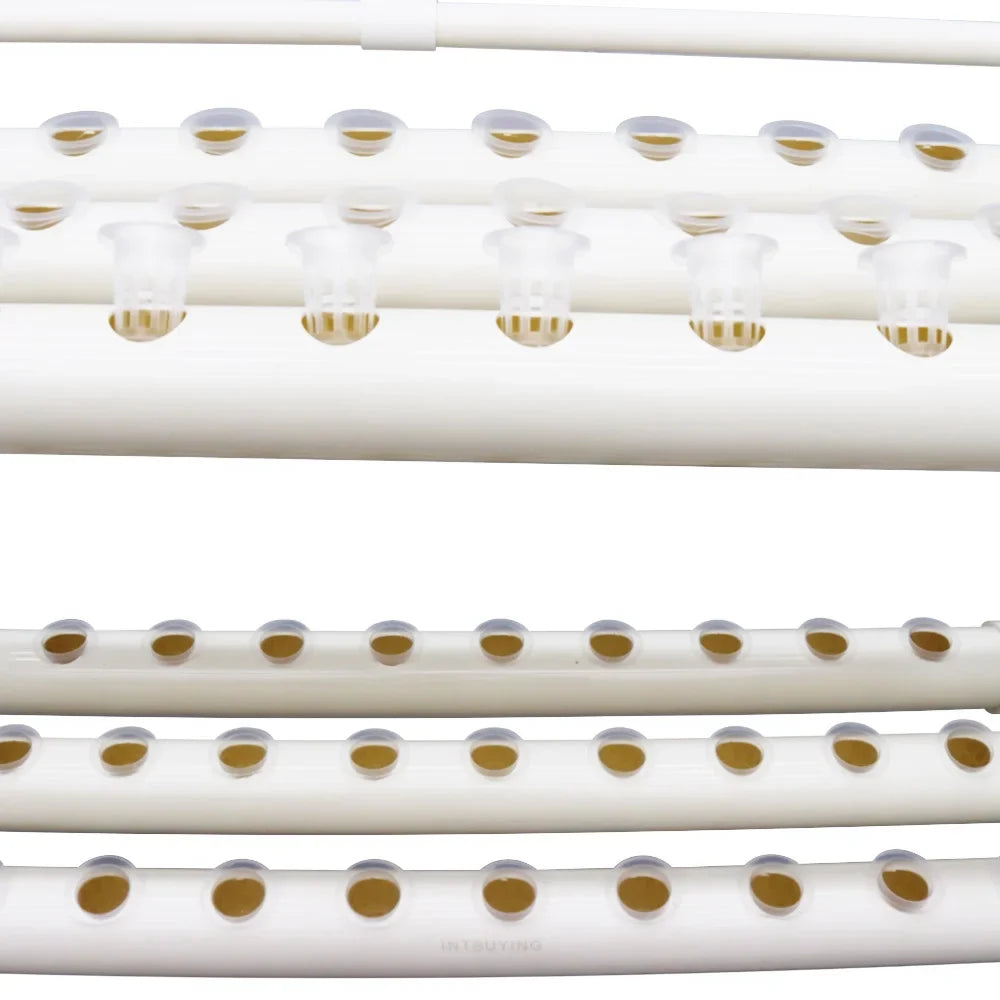 Hydroponic Pipeline Vegetable Grow Machine Plant Growing System 54 Sites