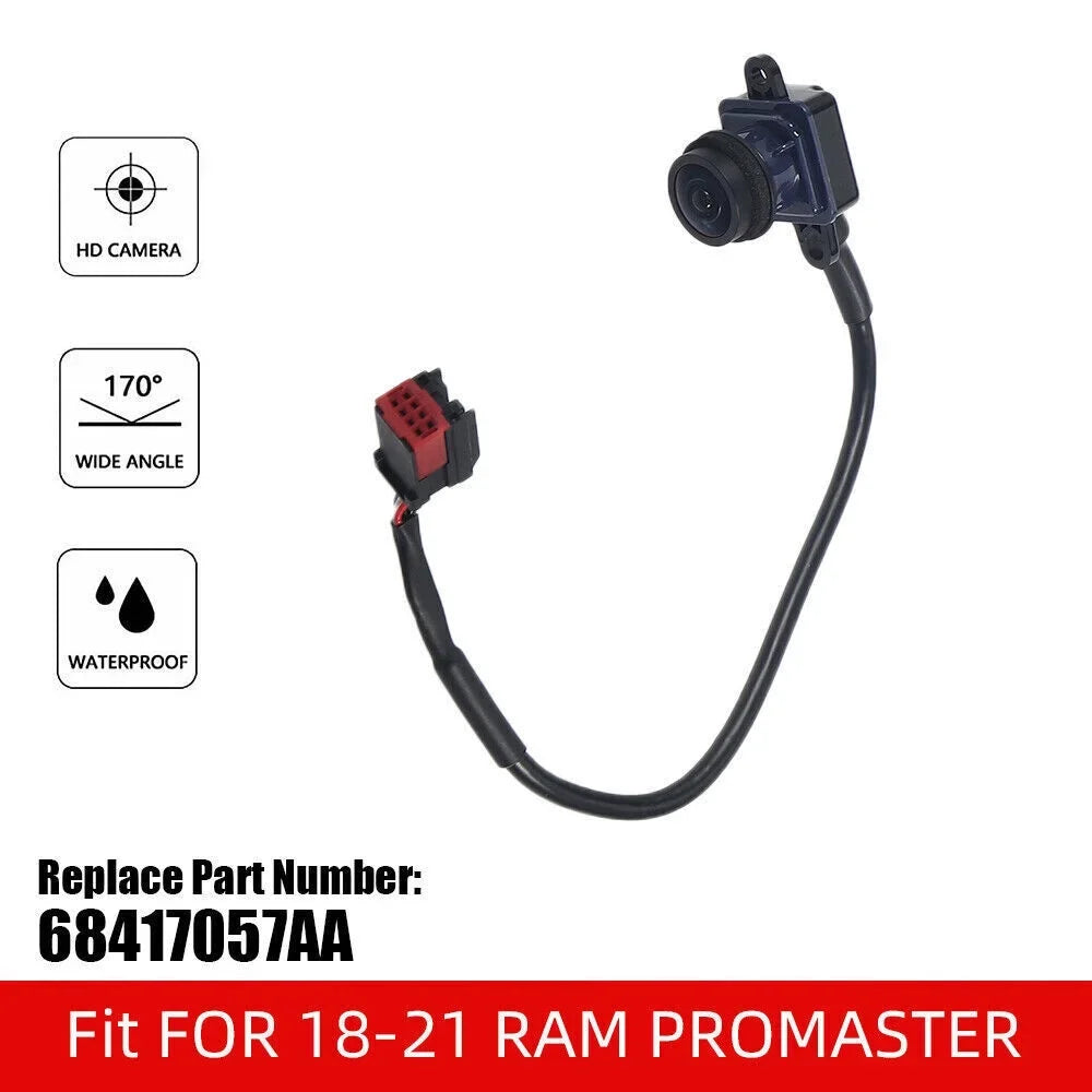 KingFurt  Rear View Camera 68417057AA for  Promaster 1500 2500 3500 2018-2021, Genuine Replacement, 1 Camera