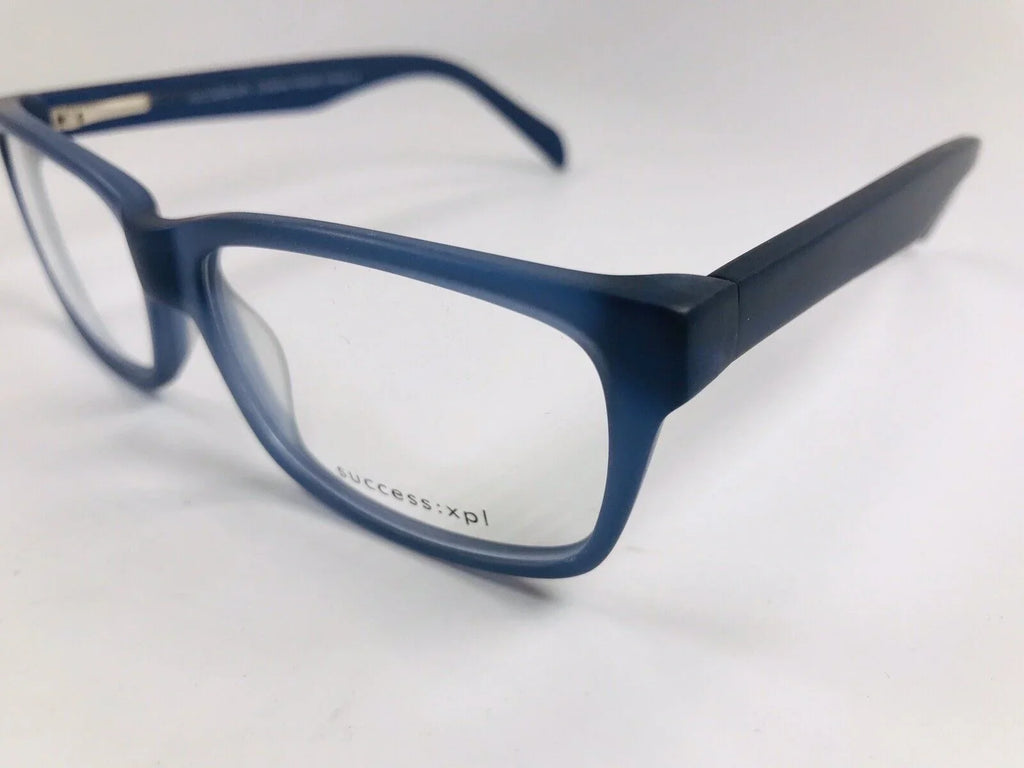 New Designer Inspired   Matte Blue  Eyeglasses 52mm with Case